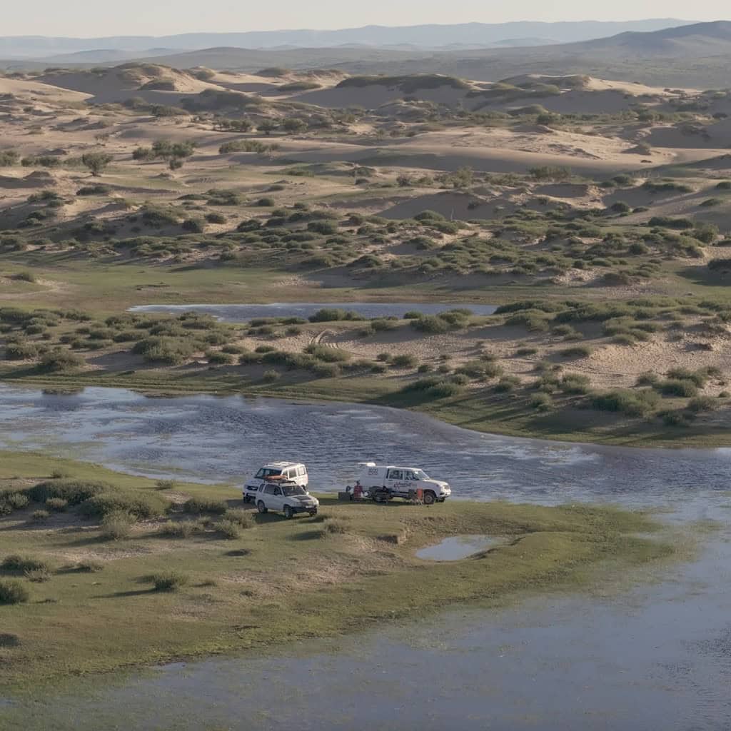 Nomadic night on guided Mongolia tour